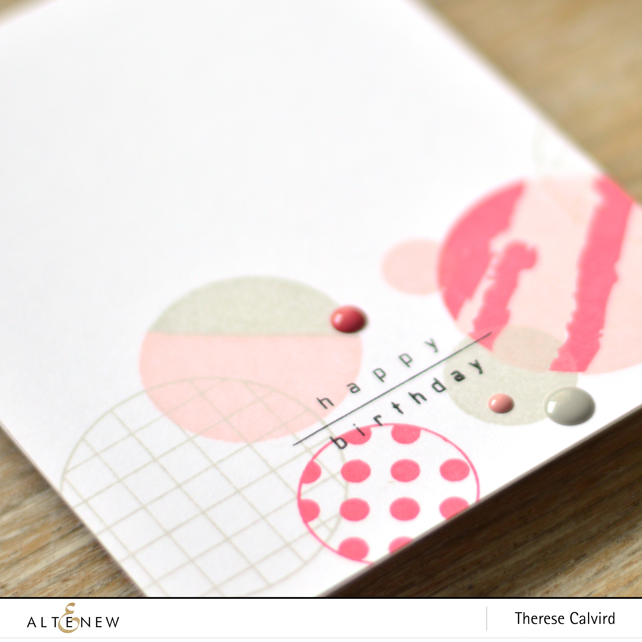 altenew - trendy circles - therese calvird (card) 1 copy