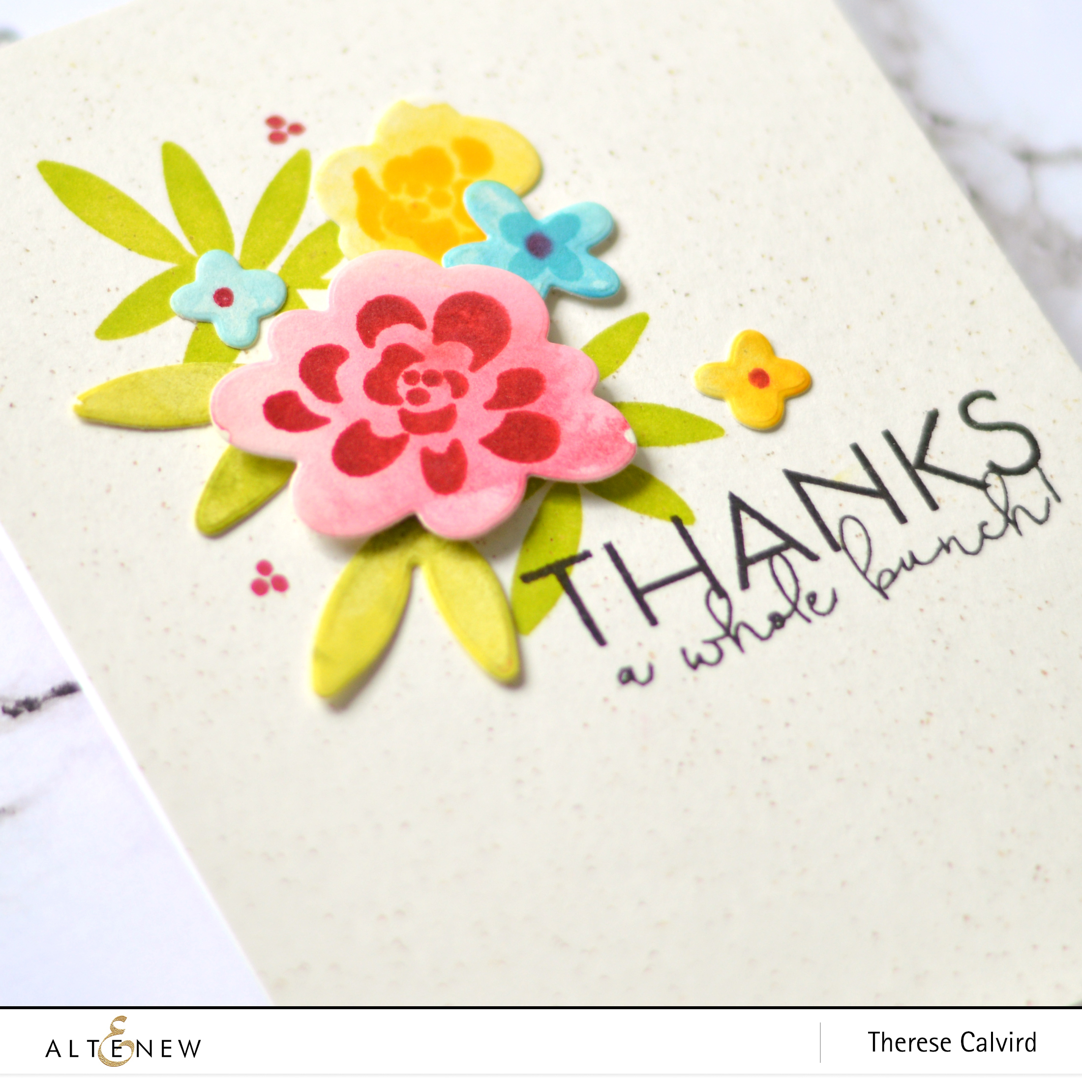 Altenew - Bold Bunch - Therese Calvird (card) 1 copy