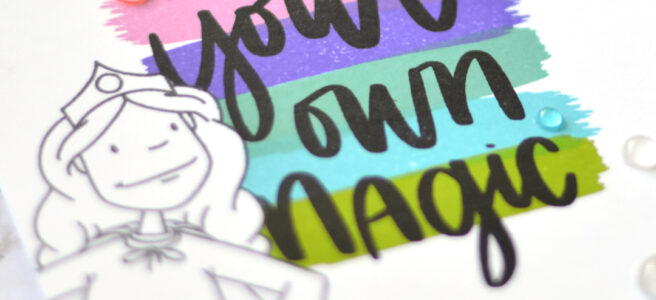 Lostinpaper - Ellen Hutson - Everyday Hero Lady - Crafty Ladies Say (card) 1 copy