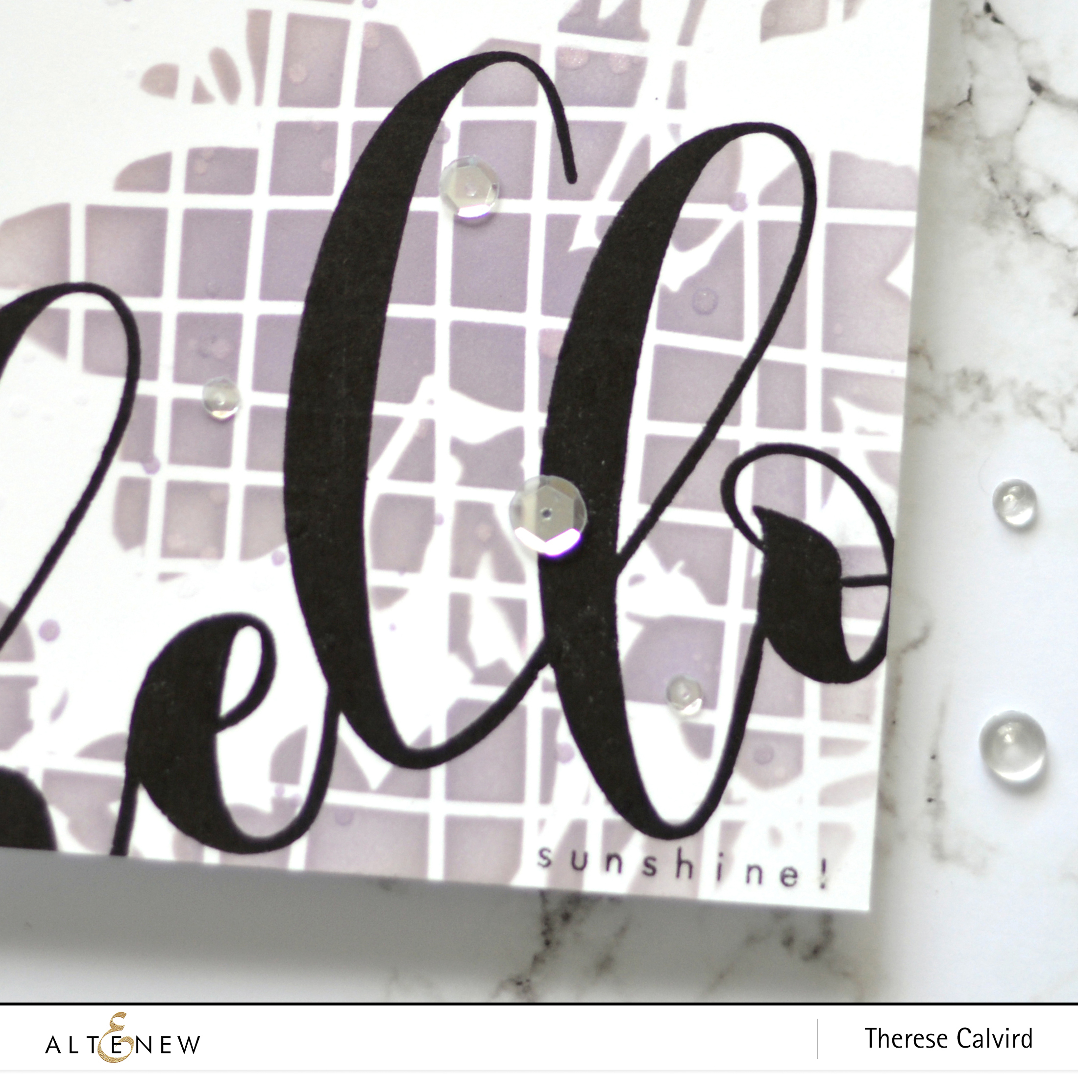 Altenew - Mega Greetings - Floral Drape - Wavy Grid - Take 2 with Therese (card video) (1) copy