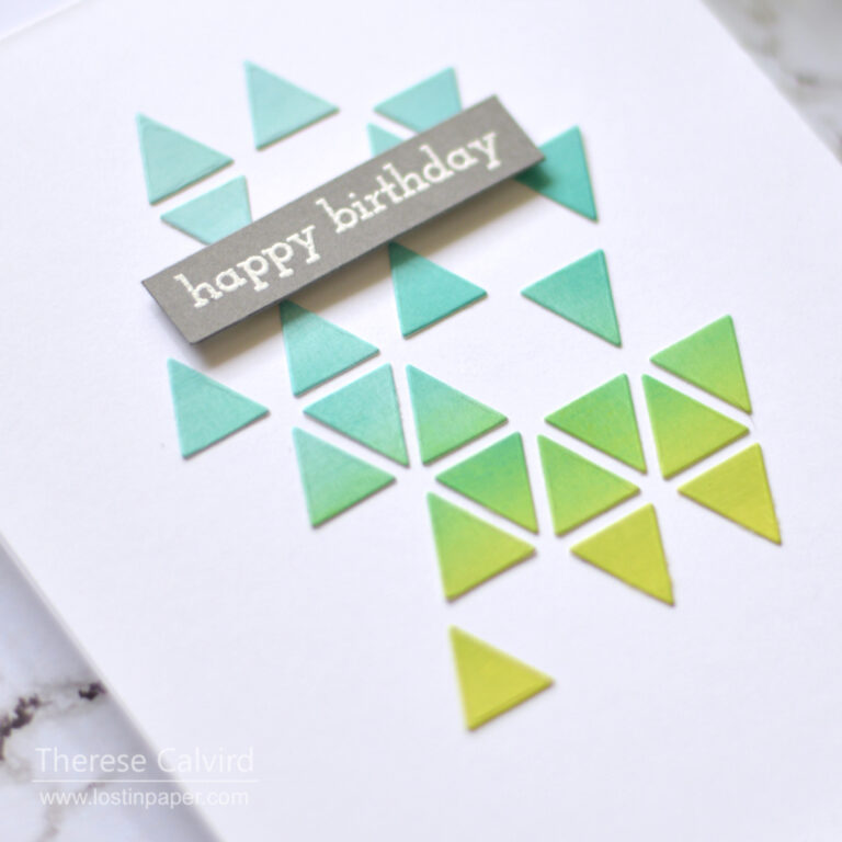Lostinpaper - SSS - Triangle Element (card video) 1