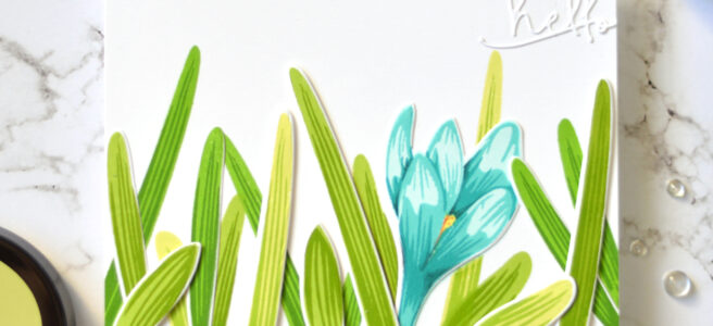 Altenew - BAF Crocus - Therese Calvird (card video) 1 copy