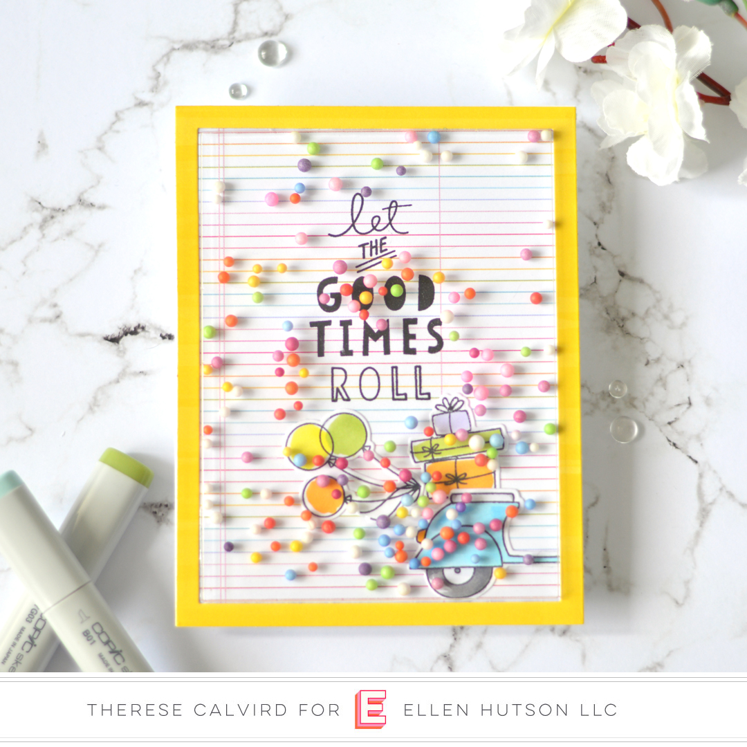 Lostinpaper - Ellen Hutson - Good Times (card) 1 copy