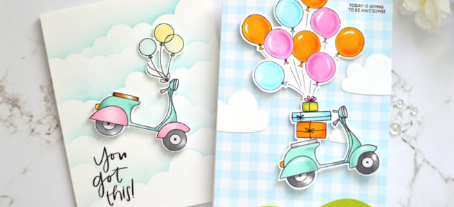 Ellen Hutson - Good Times Swing Cards - Therese Calvird (card video) 7