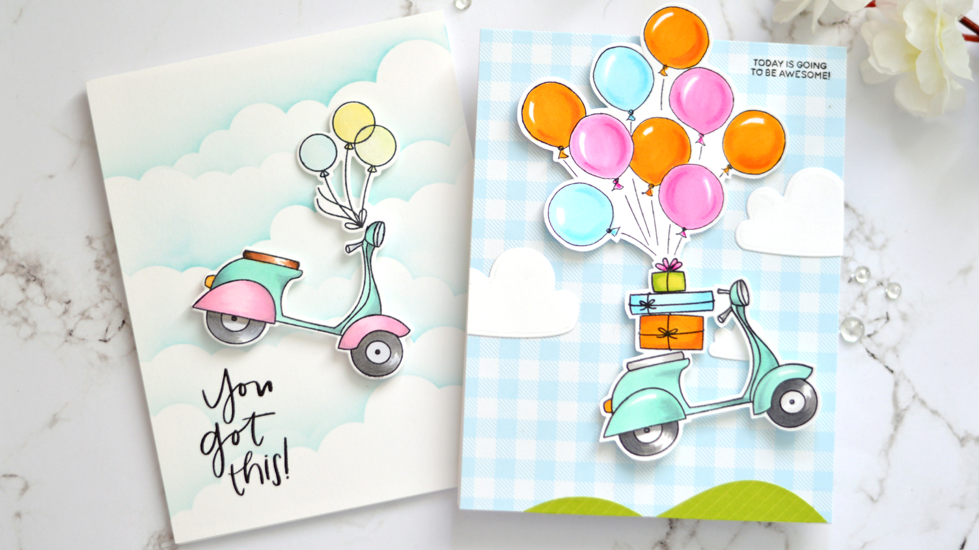 Ellen Hutson - Good Times Swing Cards - Therese Calvird (card video) 7