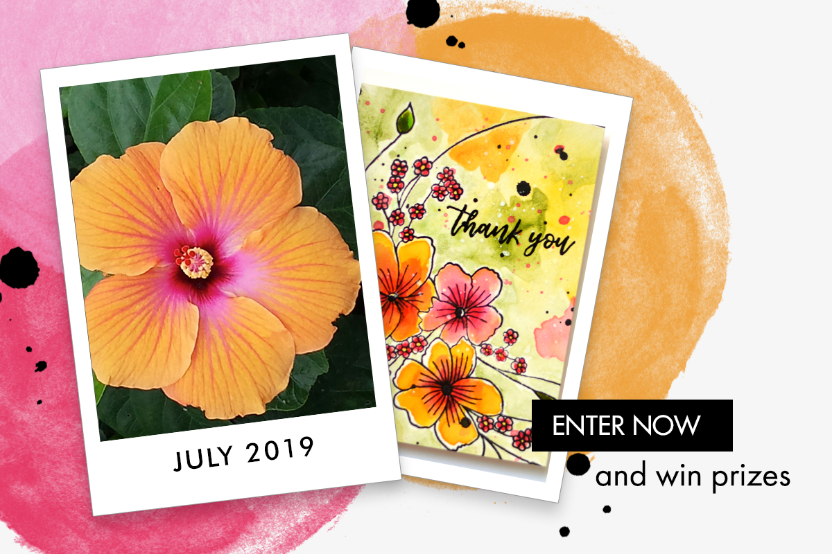 Altenew July Inspiration Challenge – Watercolour Panel + Video!