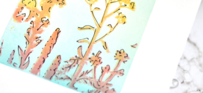 Lostinpaper - Wildflowers - Silhoutte Cards - SSS (card video) 1