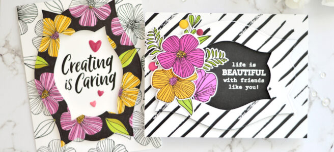 Altenew - Charming Doodles - Take 2 With Therese (card video) 1 copy