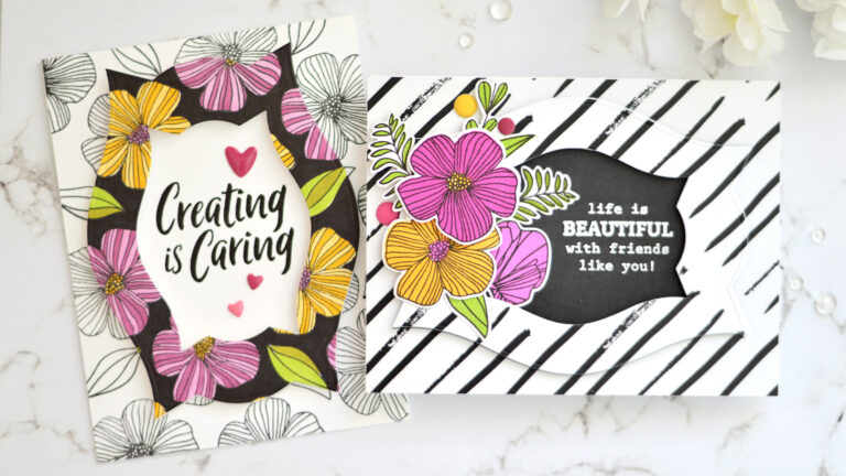 Altenew - Charming Doodles - Take 2 With Therese (card video) 1 copy