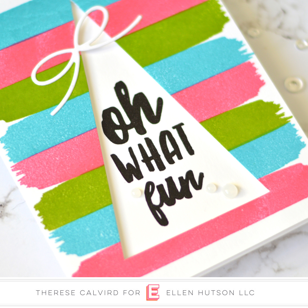 Lostinpaper - Ellen Hutson - Abstract Paint Strokes (card video) 1 copy