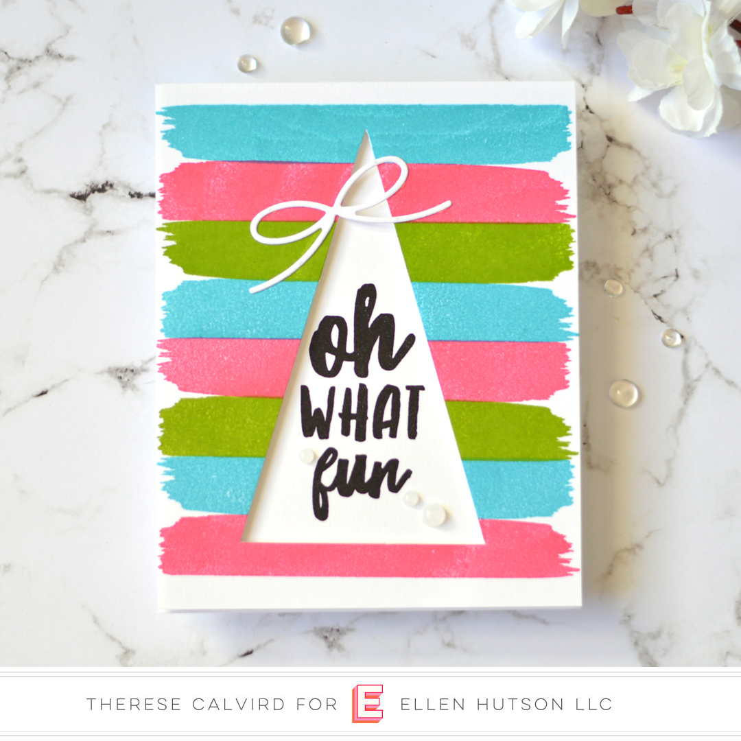 Lostinpaper - Ellen Hutson - Abstract Paint Strokes (card video) 1 copy