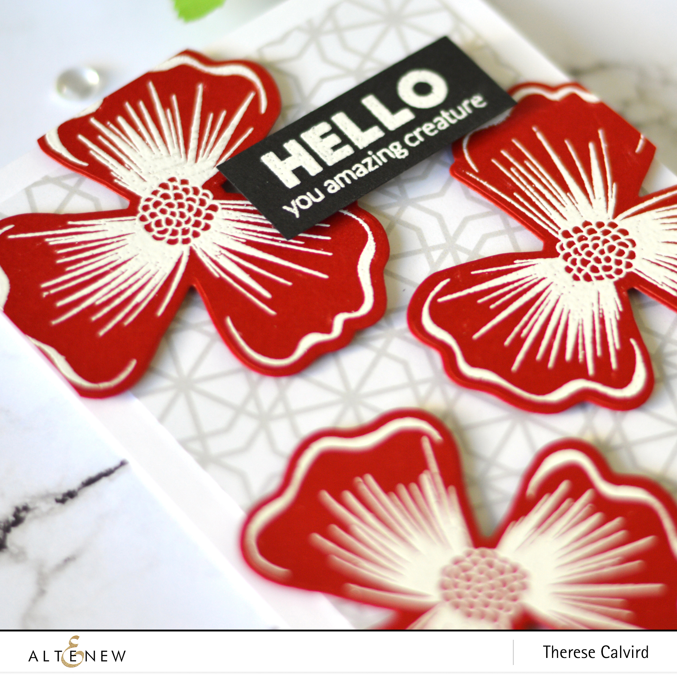 Altenew - Simply the Best - Take 2 with Therese (card video) 1