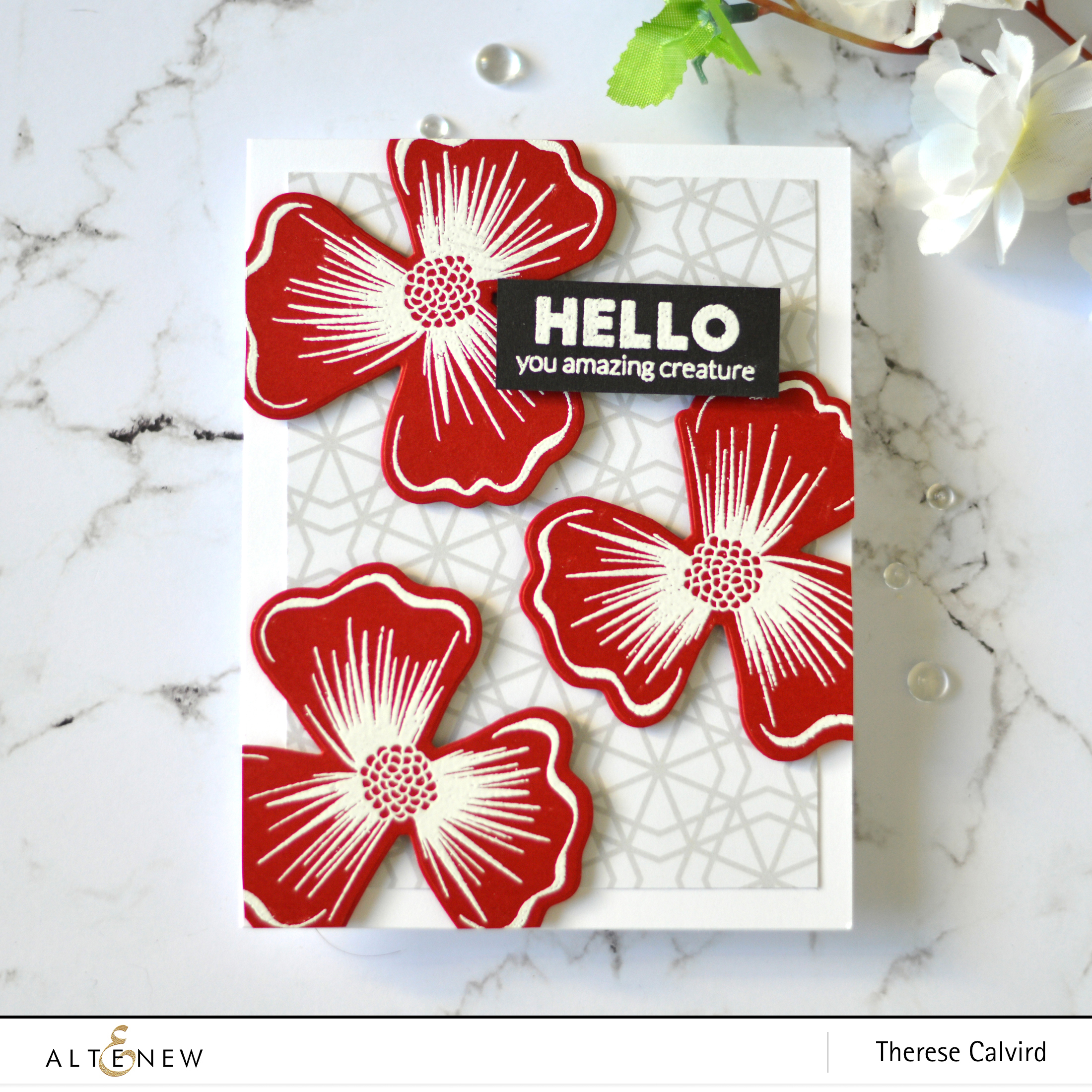 Altenew - Simply the Best - Take 2 with Therese (card video) 1