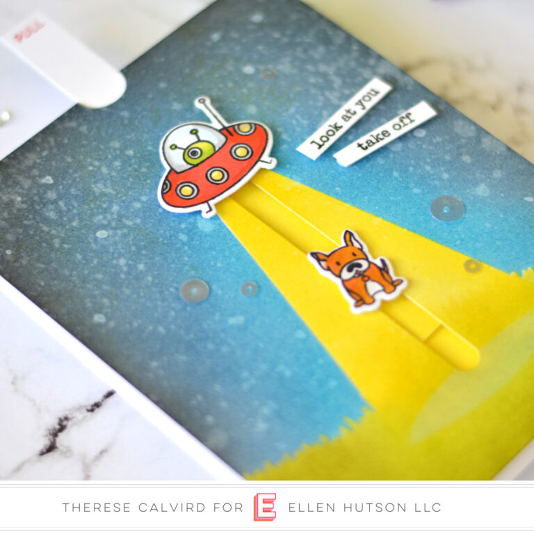 Lostinpaper - Ellen Hutson - Space Out Pull Tab Card (card video) 1 copy