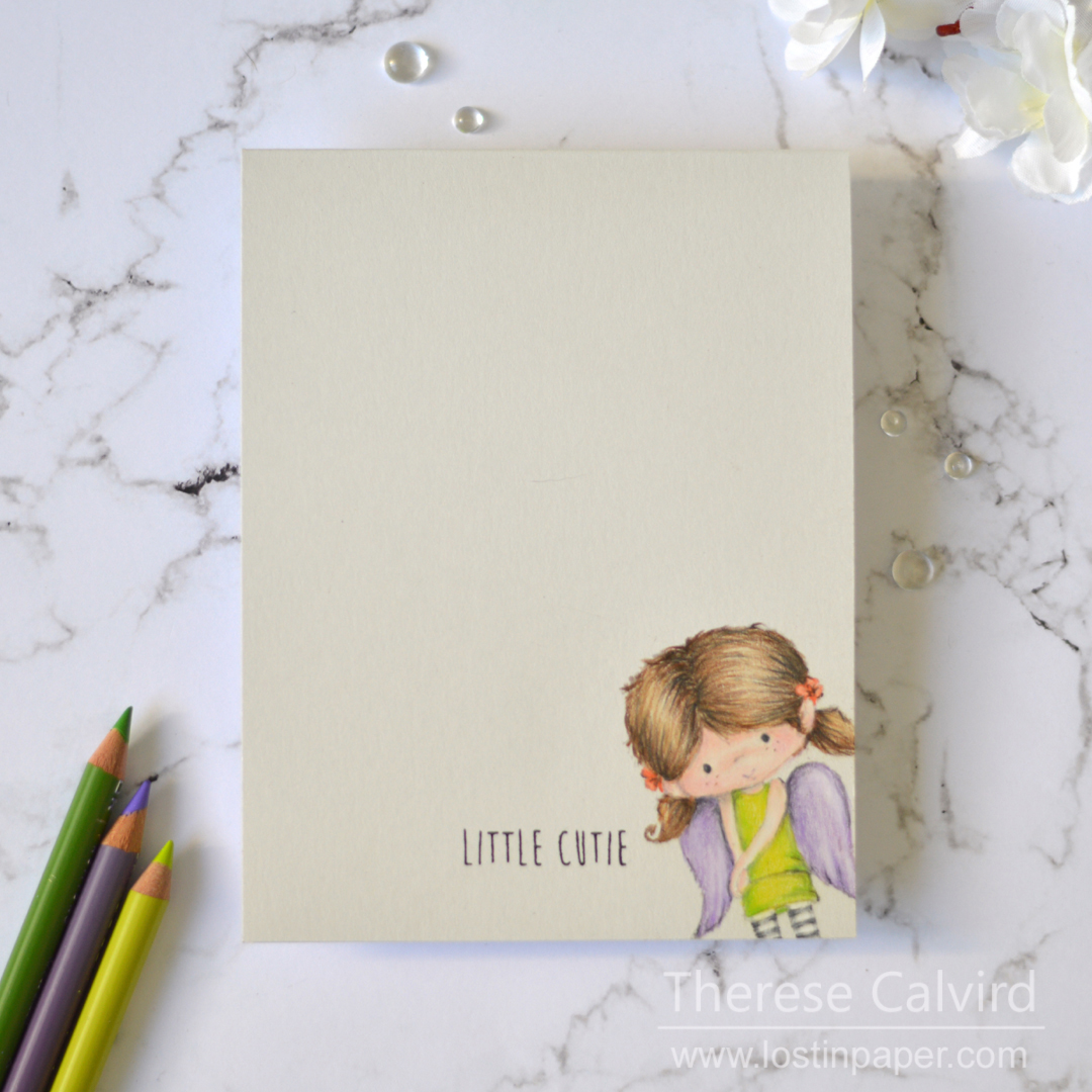 Penny Black Gimme 5 - One Layer Image Cards - Therese Calvird (card video) 1