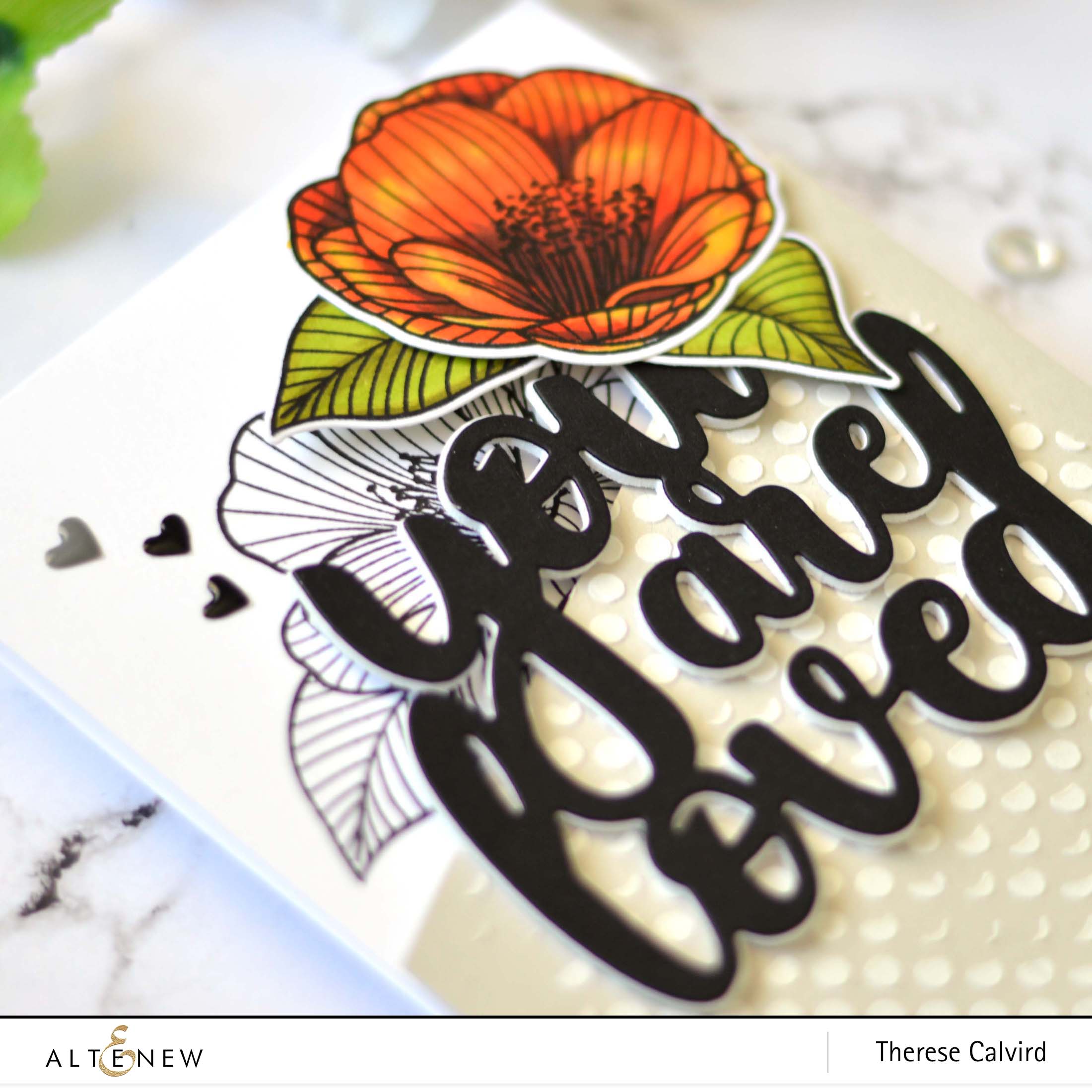 Altenew - Beloved Memories Creative Kit - Take 2 With Therese (card video) 1