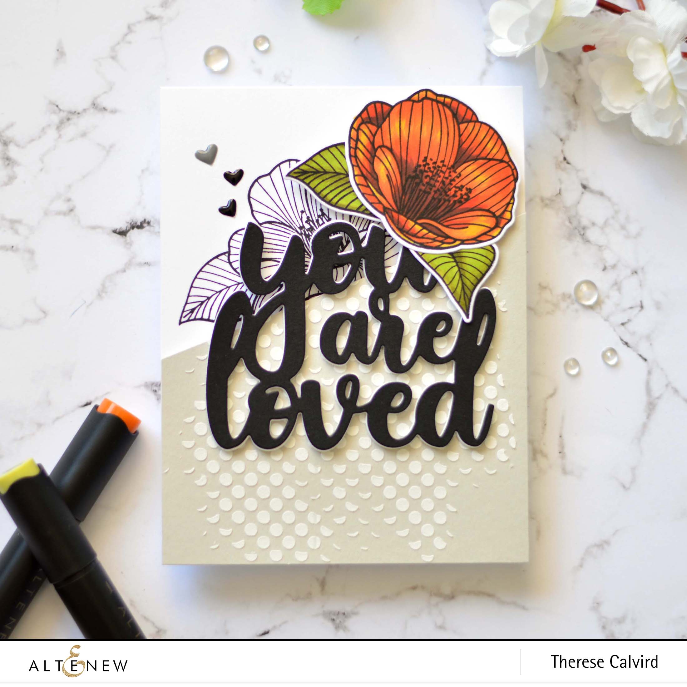 Altenew - Beloved Memories Creative Kit - Take 2 With Therese (card video) 1