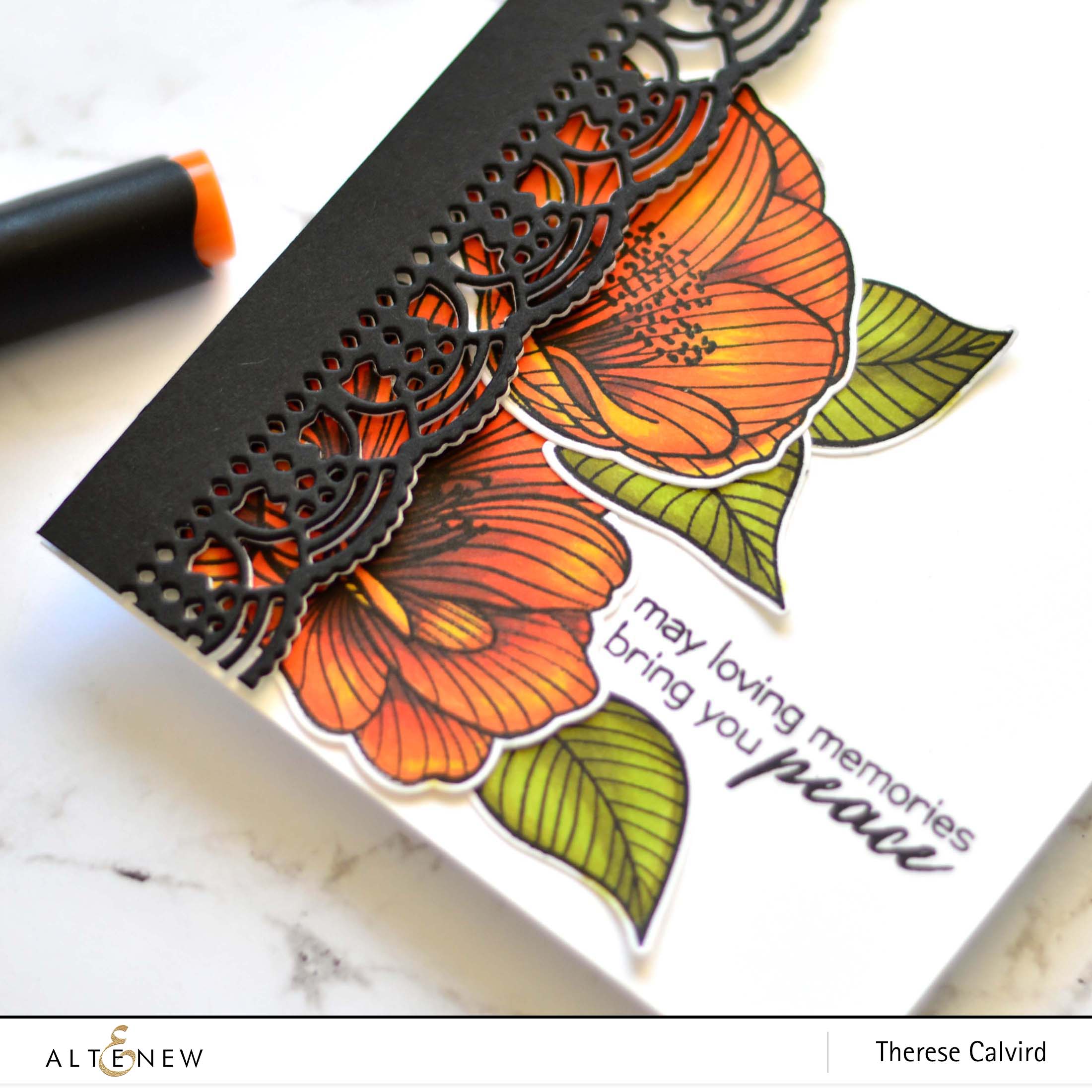 Altenew - Beloved Memories Creative Kit - Take 2 With Therese (card video) 1