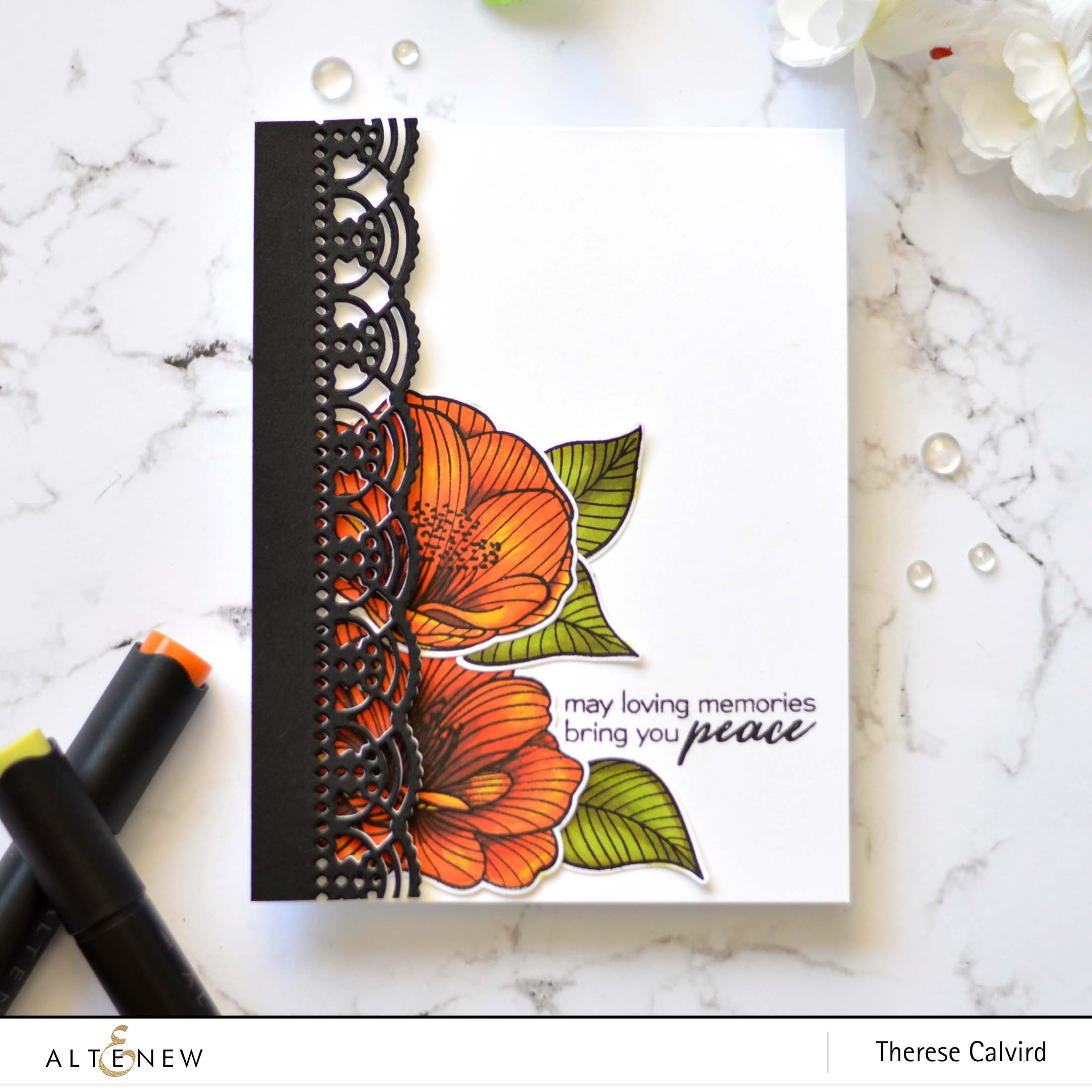 Altenew - Beloved Memories Creative Kit - Take 2 With Therese (card video) 1