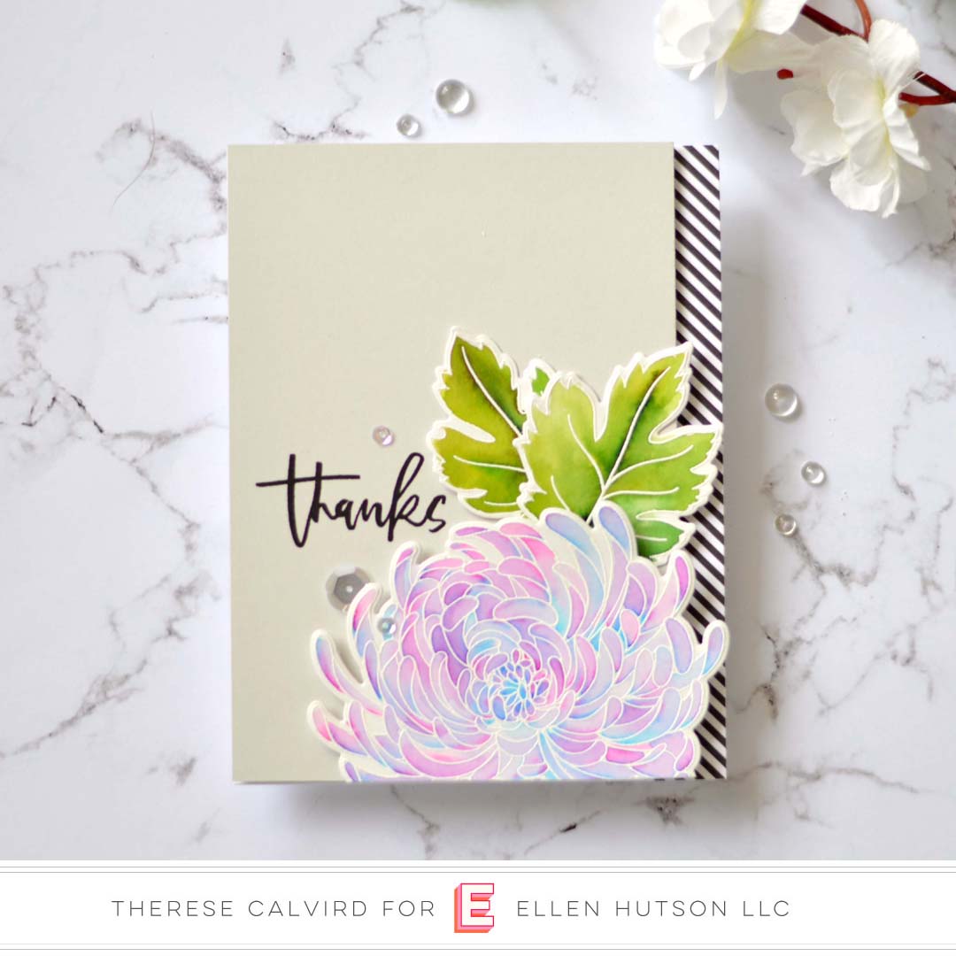 Lostinpaper - Ellen Hutson - Mondo Chrysanthemum - Totally Random Sayings Vol 3 (card video) 1 copy