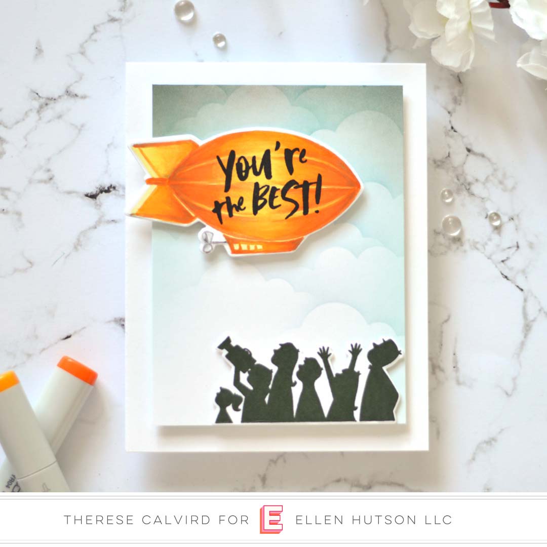 Lostinpaper - Ellen Hutson - Up in the Air - Copics (card video) 1 copy
