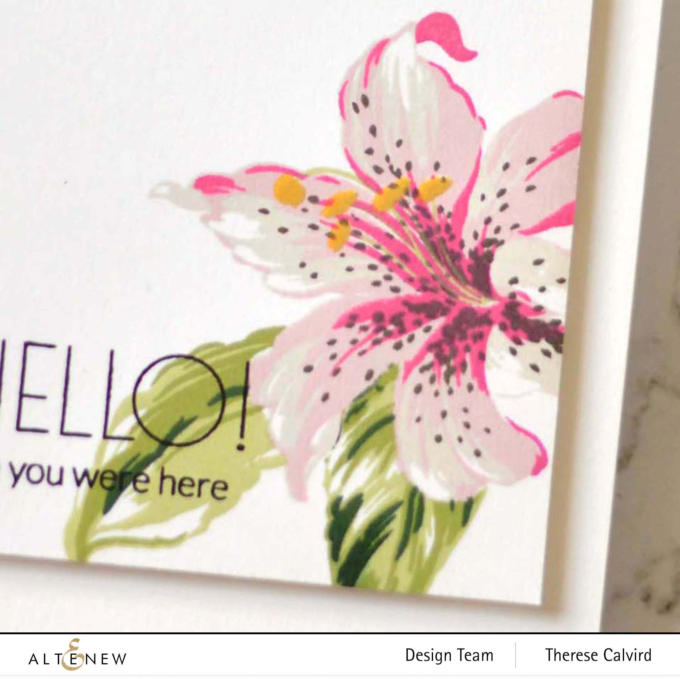 Altenew - Build-A-Flower Stargazer - Therese Calvird (card video) 1 copy
