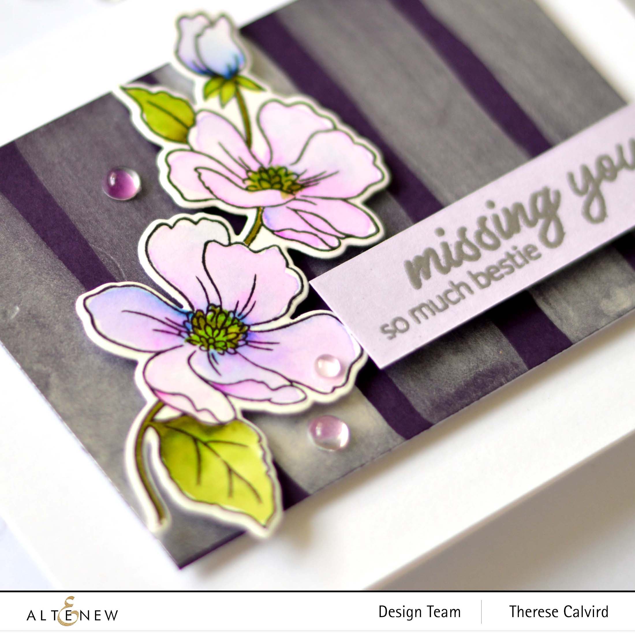 Altenew - Metallic Watercolor - Take 2 With Therese (card video) 7