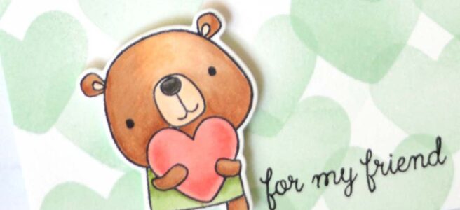 Lostinpaper - Reverse Confetti - Huggable (card) 1