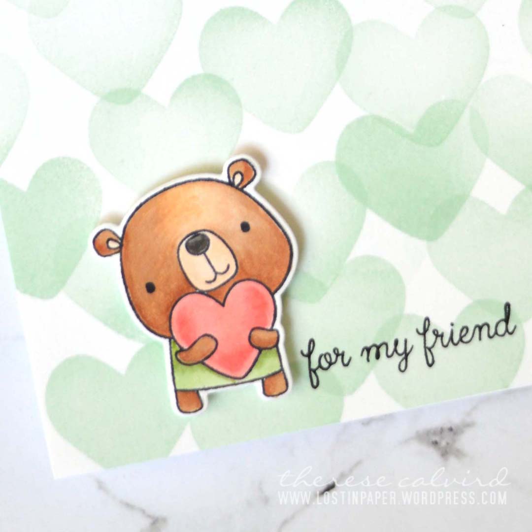 Lostinpaper - Reverse Confetti - Huggable (card) 1