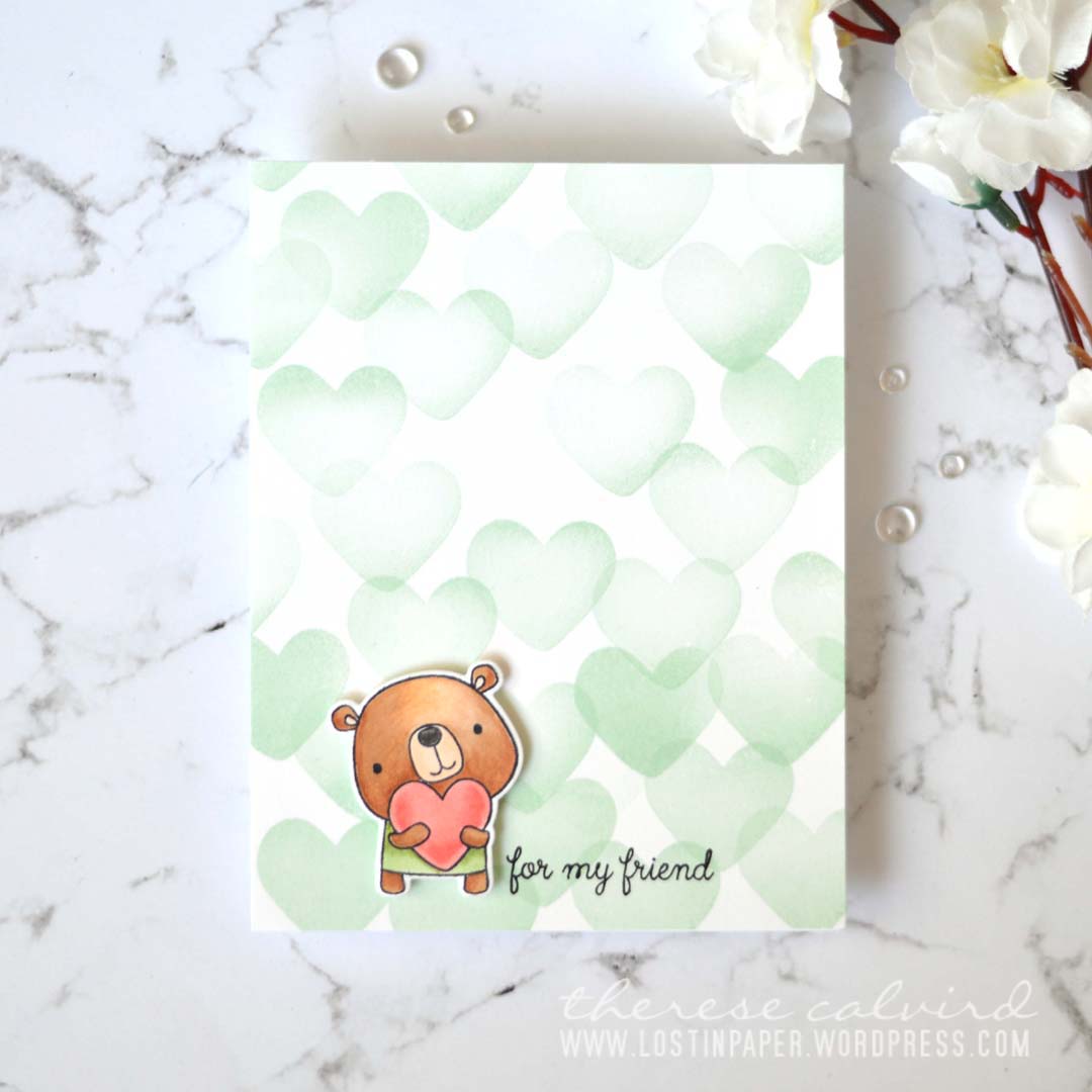 Lostinpaper - Reverse Confetti - Huggable (card) 1