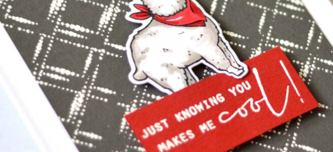 Altenew - Alpaca - Dotted Diamonds - Therese Calvird (card) 1 copy