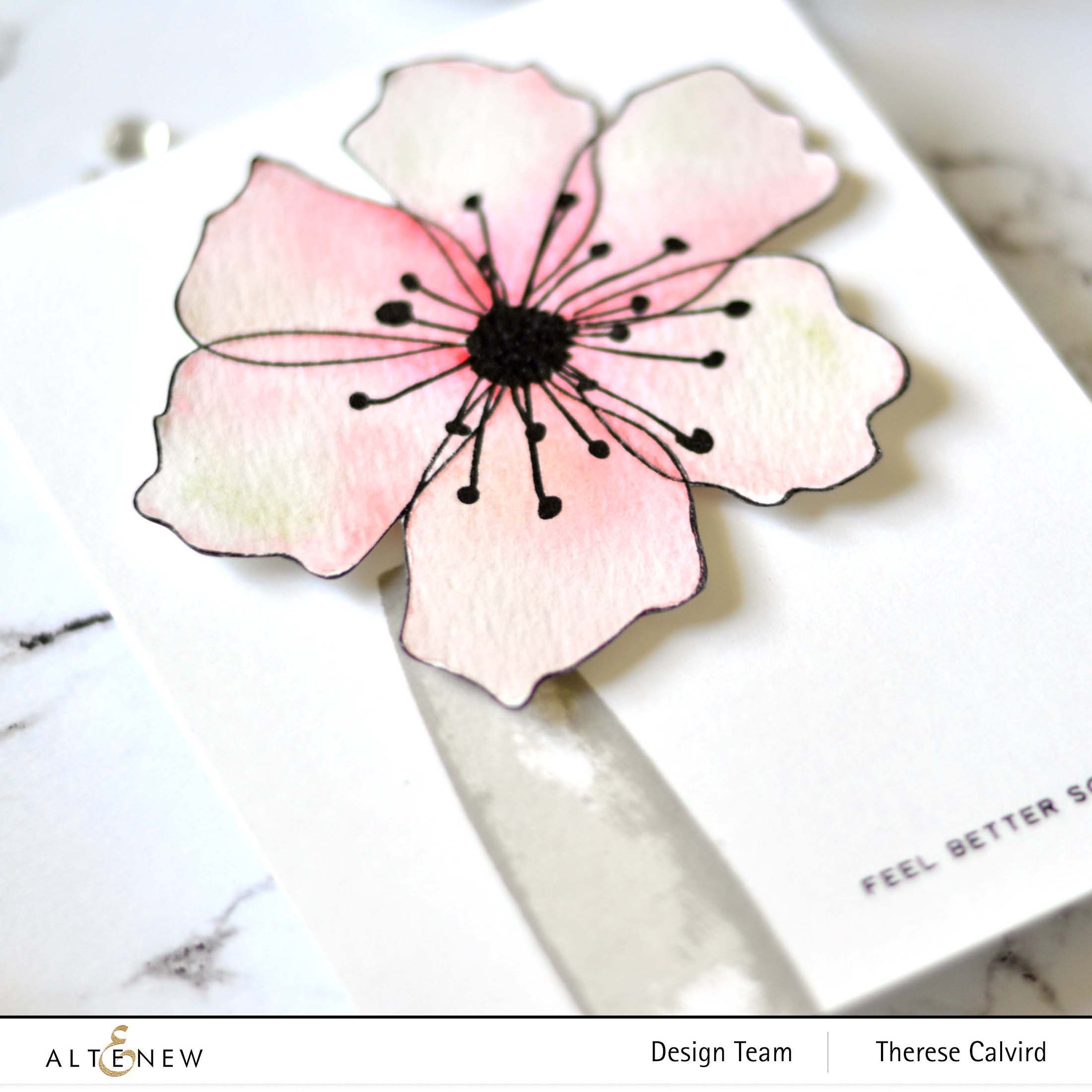 Altenew - Incredible - Mod Vases - Take 2 With Therese (card video) 1