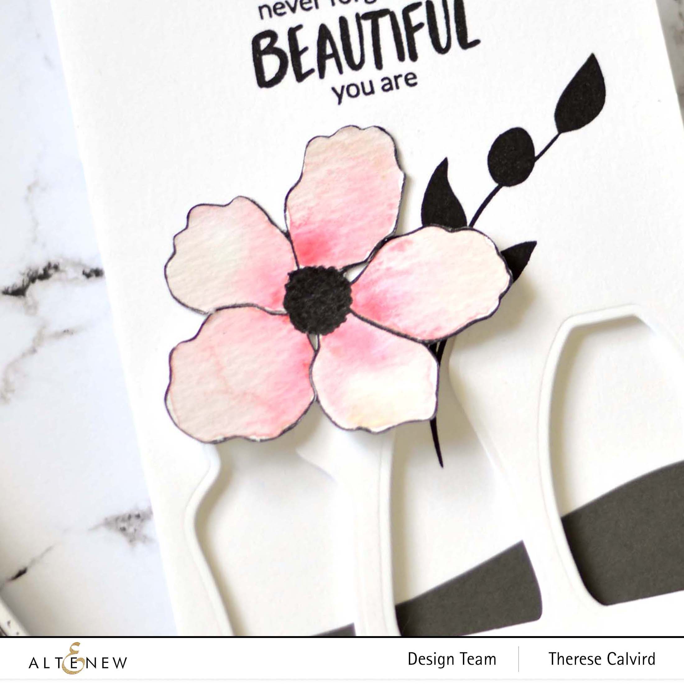 Altenew - Incredible - Mod Vases - Take 2 With Therese (card video) 1