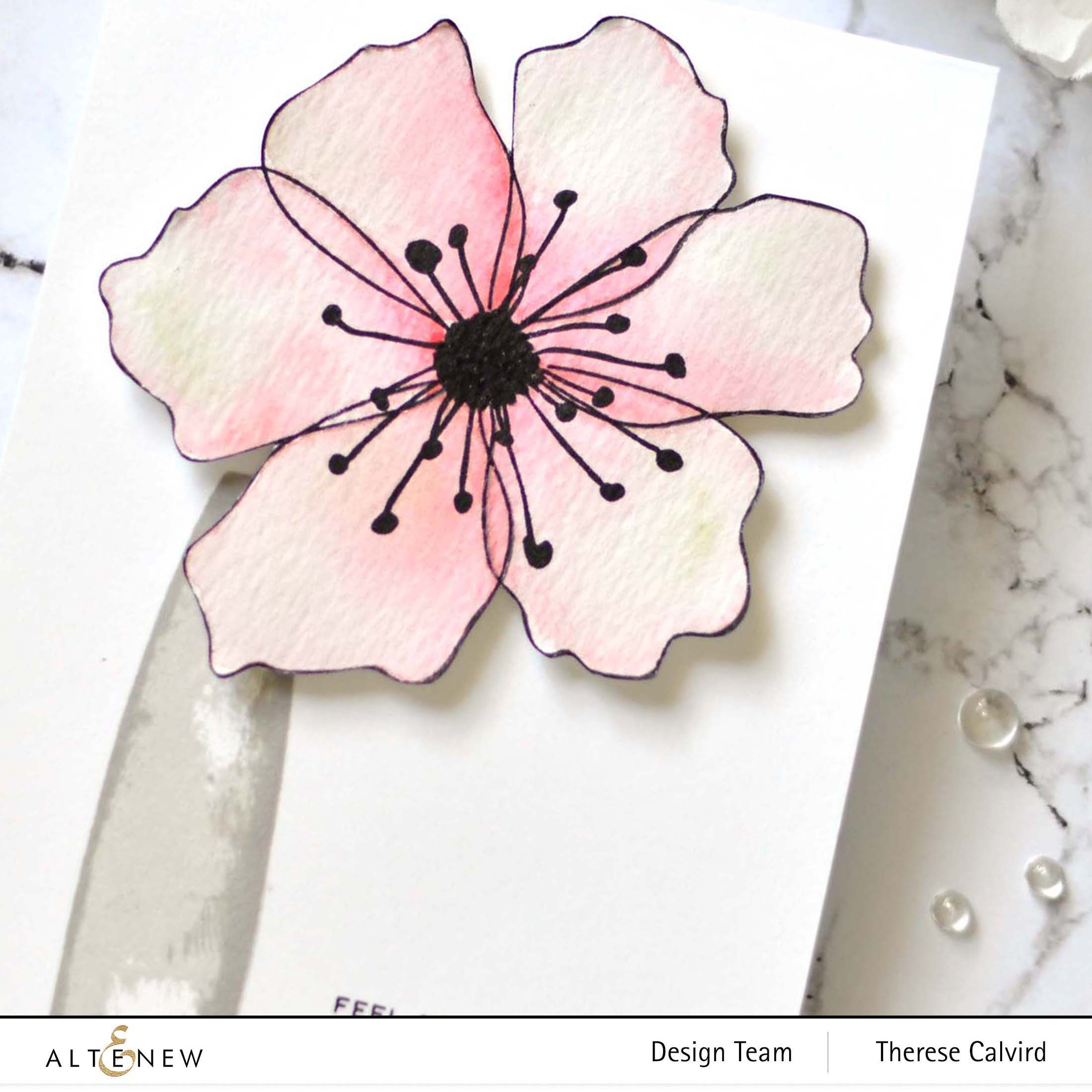 Altenew - Incredible - Mod Vases - Take 2 With Therese (card video) 1
