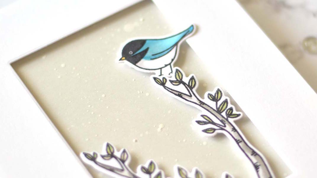 Easy Real Time Copic Colouring – Sweet Sympathy Card + Video!