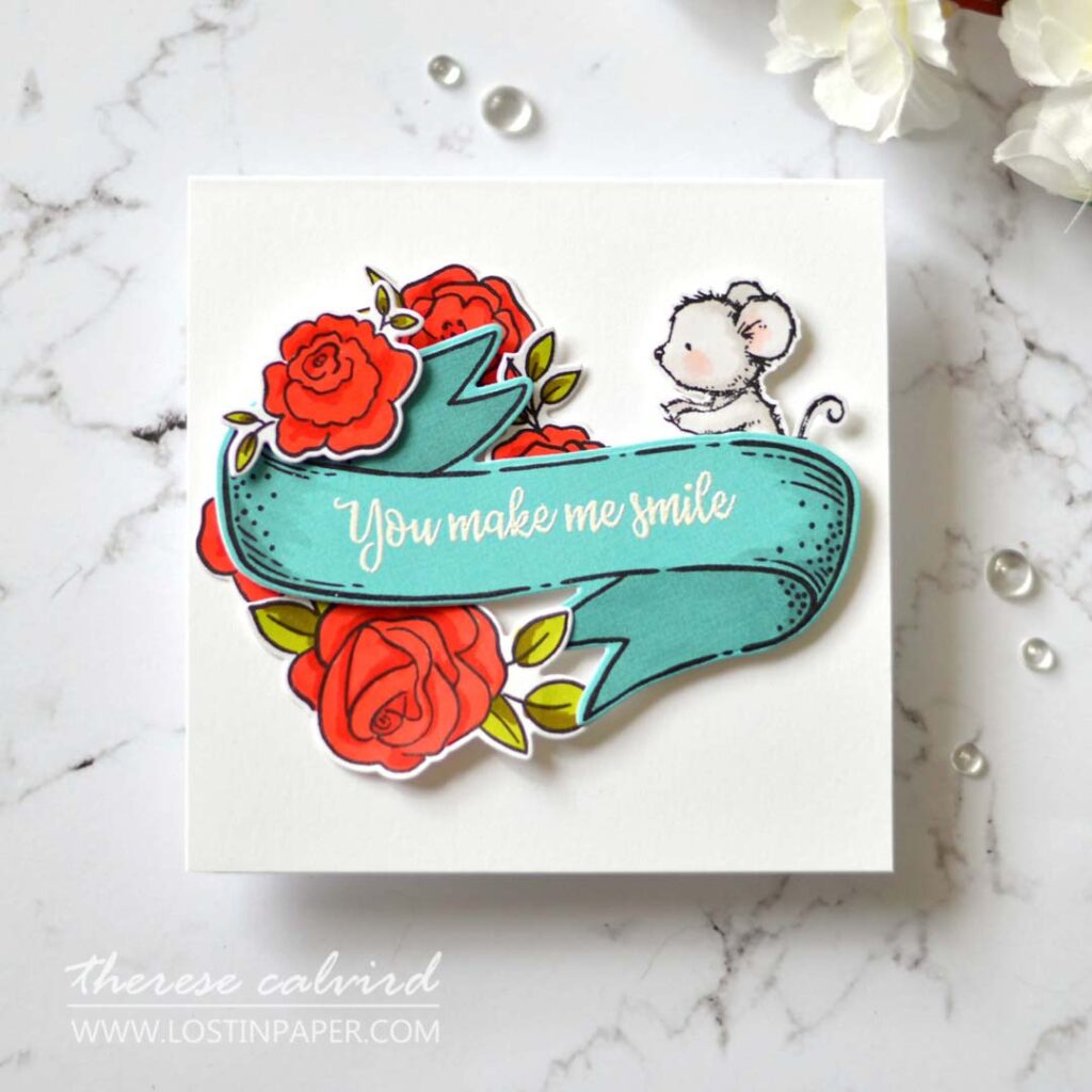 How to make 5 Beautiful Rose Cards with Penny Black+ Video!