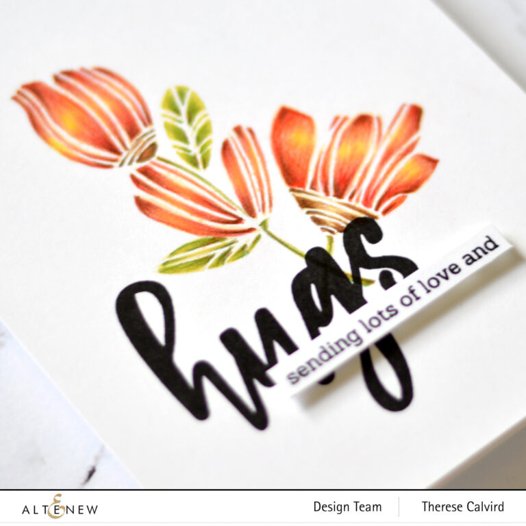 Altenew - Line Art - Hello and Hugs - Therese Calvird (card) 1 copy
