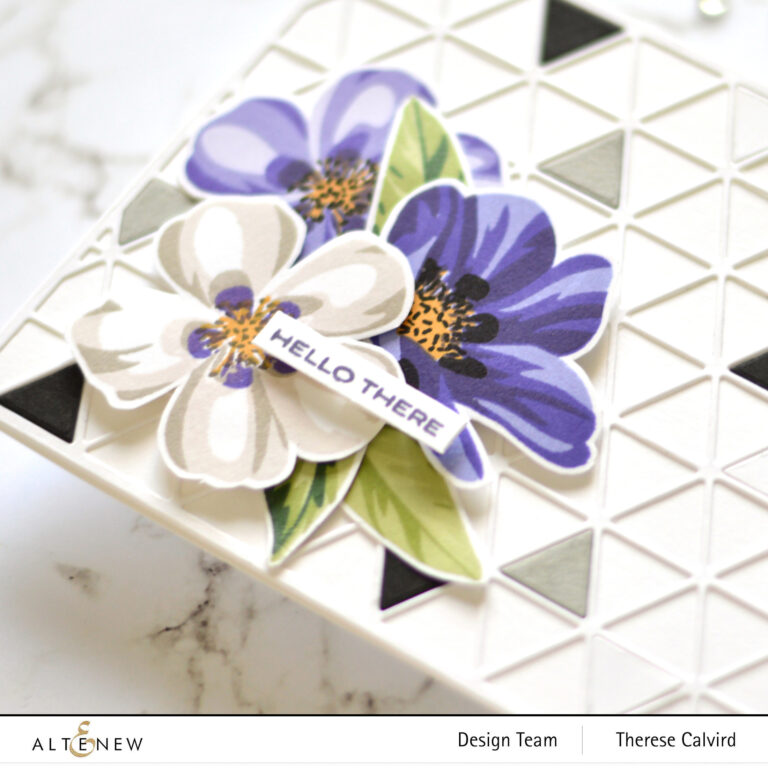 Altenew - Flowering Cistus - Therese Calvird (card) 1 copy