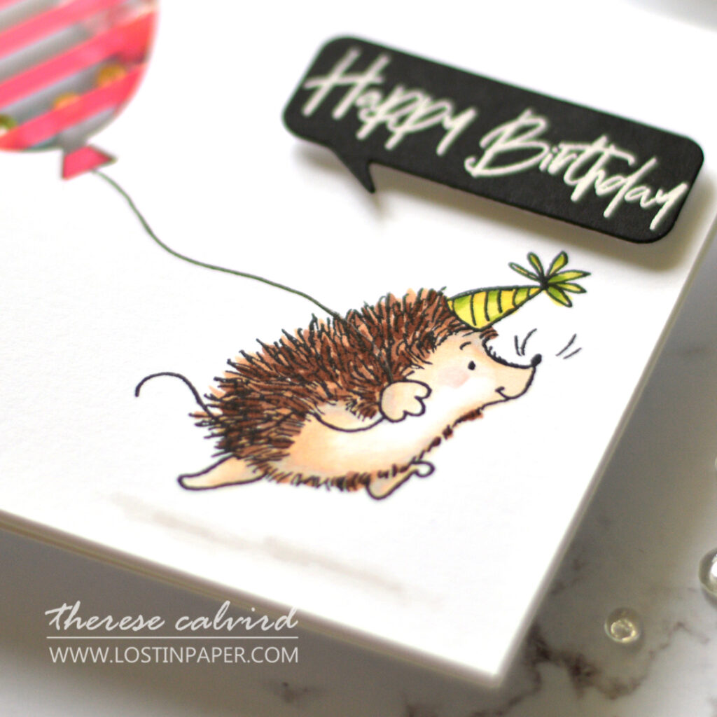 How to Make 5 Bright Fun Critter Balloon Cards with Penny Black + Video!