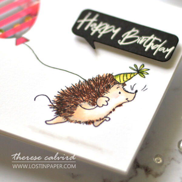 How to Make 5 Bright Fun Critter Balloon Cards with Penny Black + Video!