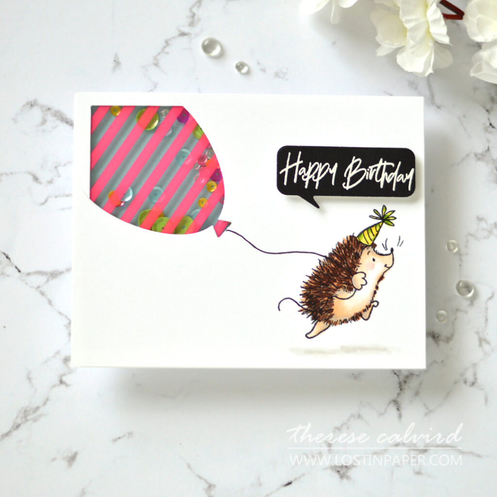 How to Make 5 Bright Fun Critter Balloon Cards with Penny Black + Video!