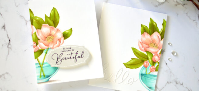 Altenew - PAF Paenonia Japonica - Versatile Vases - Apothecary Labels 1