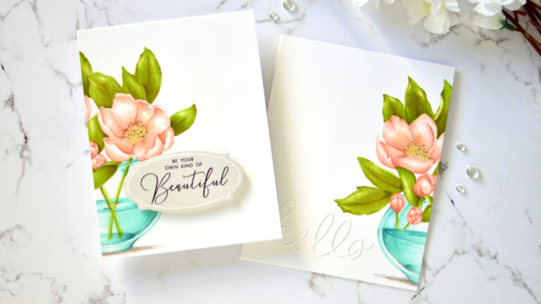 Altenew - PAF Paenonia Japonica - Versatile Vases - Apothecary Labels 1