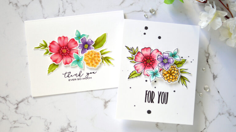 Altenew - Wild & Free - Apothecary Labels - Watercolor Dots - Take 2 With Therese 1
