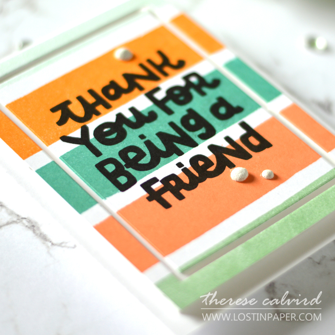 Lostinpaper - Ellen Hutson - Thank you For Being a Friend (card) (1)