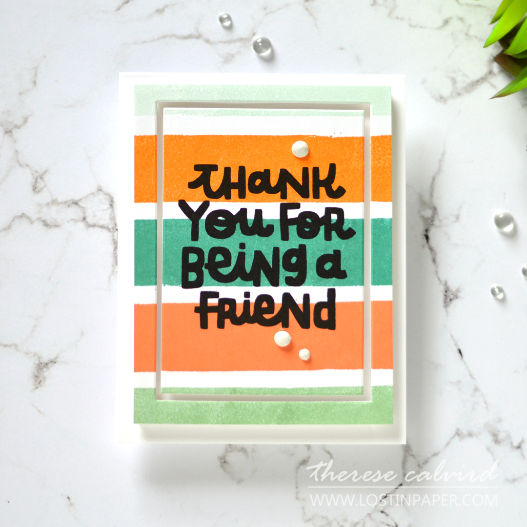 Lostinpaper - Ellen Hutson - Thank you For Being a Friend (card) (1)
