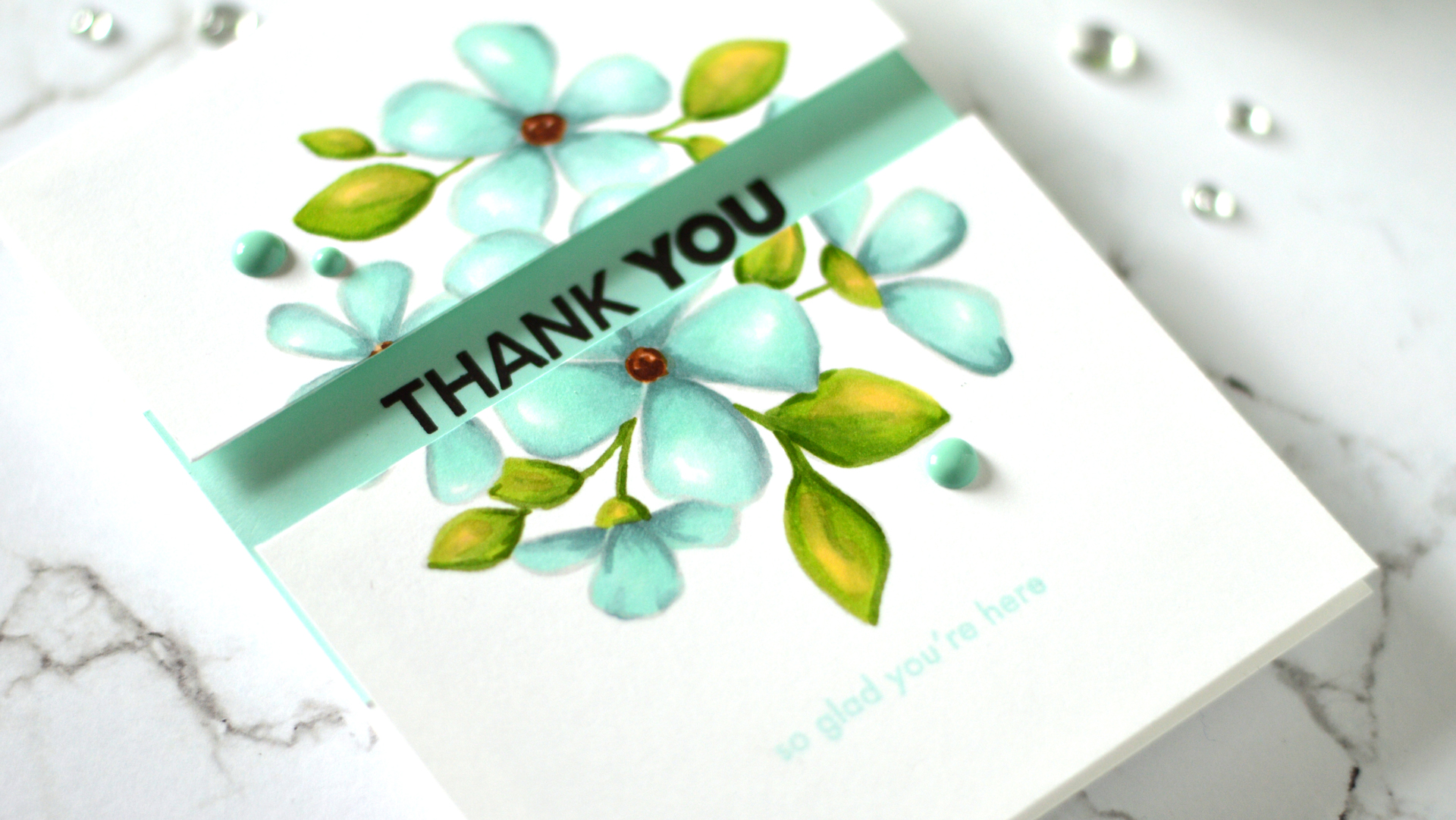 How to No-Line Copic Colour a Beautiful Bouquet + Video!