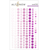 Shades of Purple Enamel Dots