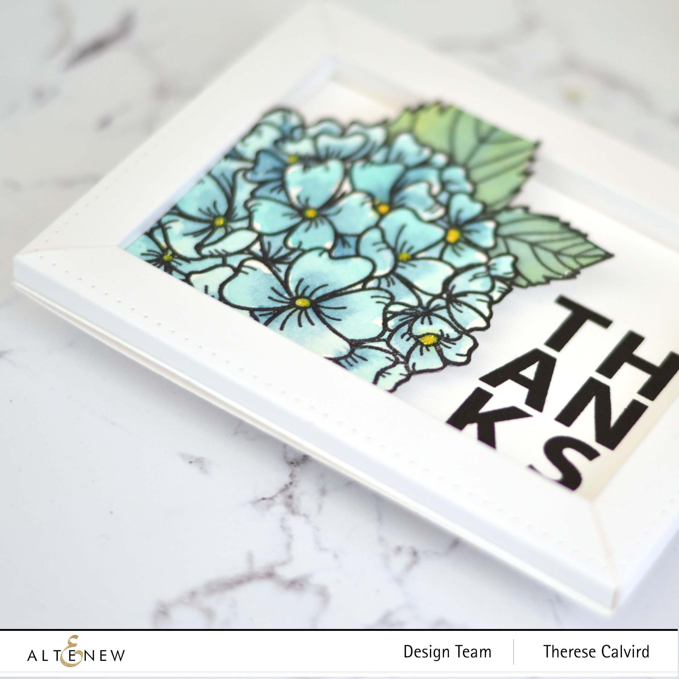 Therese Calvird - Altenew - Hello Hydrangea - Thin Frame 3D Die (card video) 1 copy.jpg