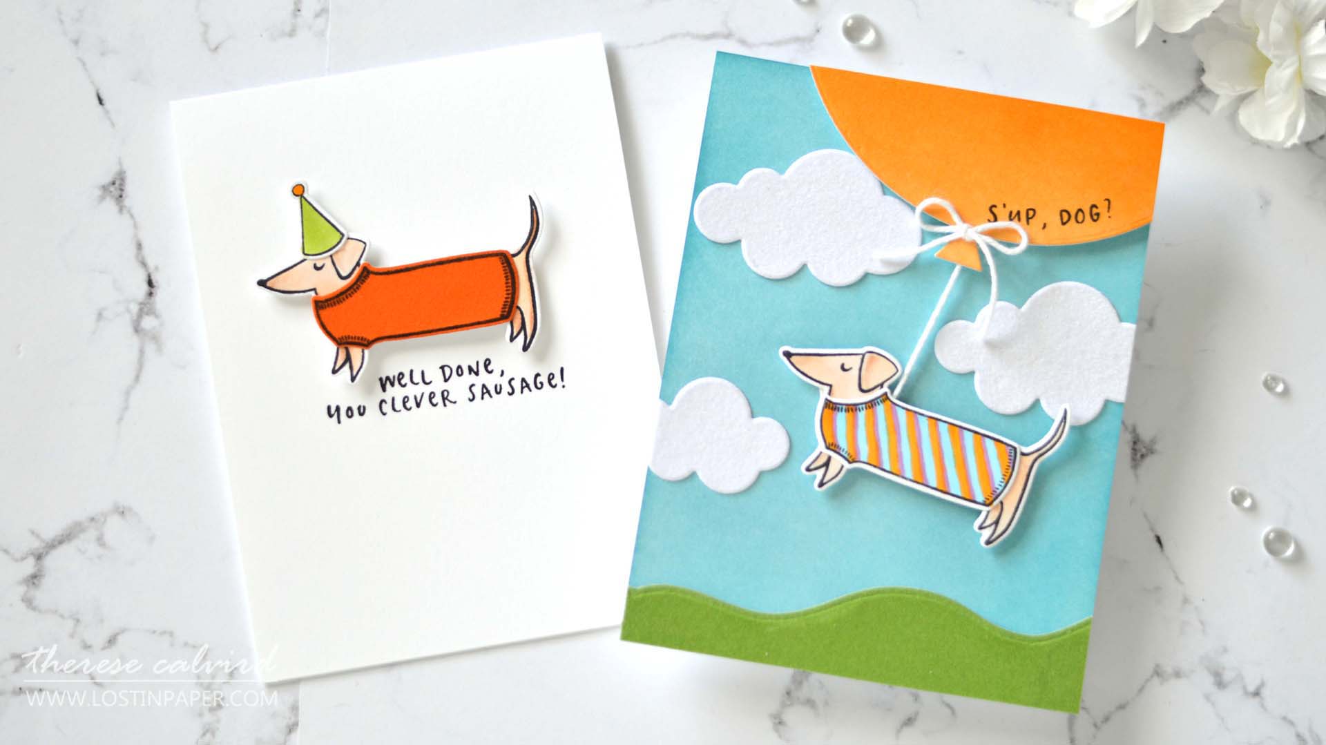 How to Add Texture to Your Cards Using Flock + Video!